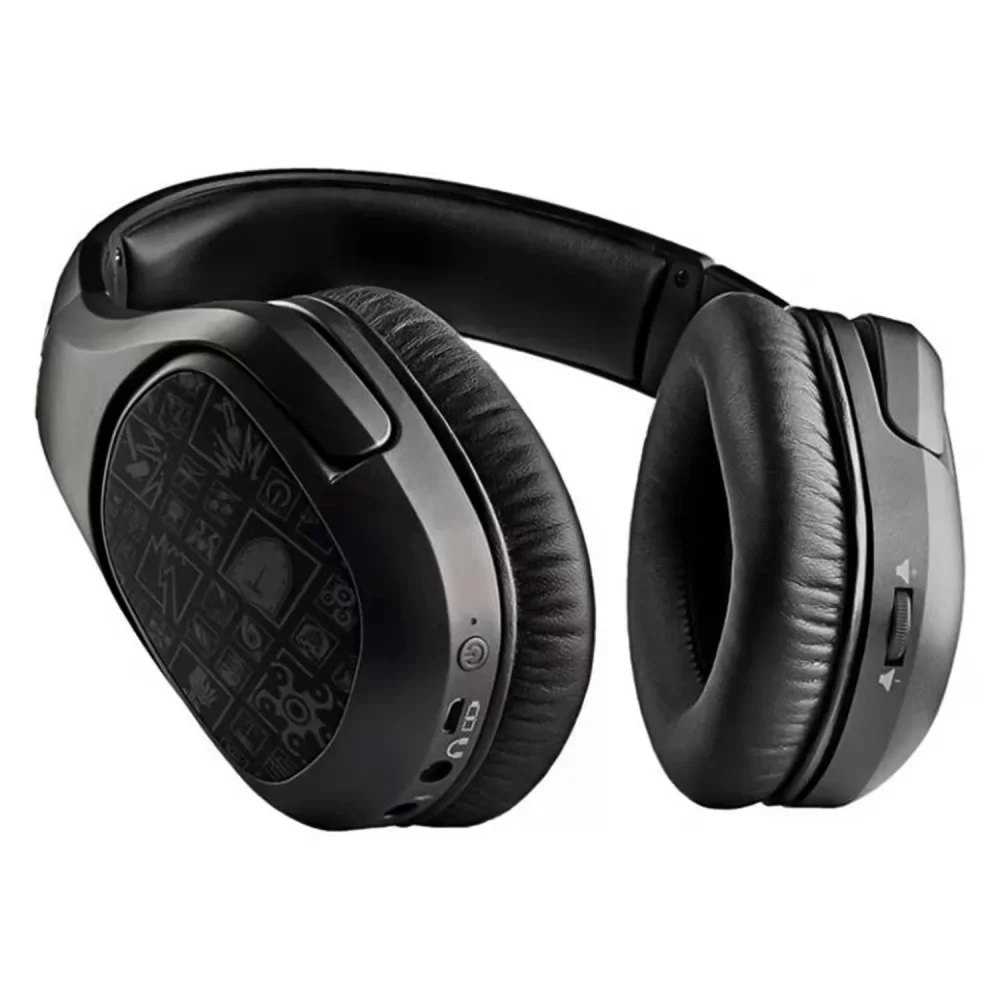 Headset Gamer Checkpoint Rainbow Six Siege Hx-300 R6-hs-1000 Wireless Sem Fio Bluetooth Microfone Preto Headset Gamer Checkpoint Rainbow Six Siege Hx-300 R6-hs-1000 Wireless Sem Fio Bluetooth Microfone Preto
