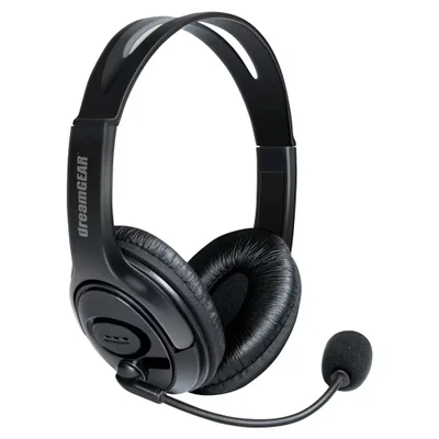 Headset Gamer Dreamgear X-talk One XBOX Preto Áudio Estéreo Microfone Ajustável P2 Confortável