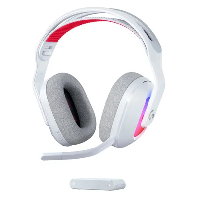 Headset Gamer Logitech Astro A20 X 939-002252 Wireless Sem Fio Bluetooth 5.0 Bateria Longa Duração Branco