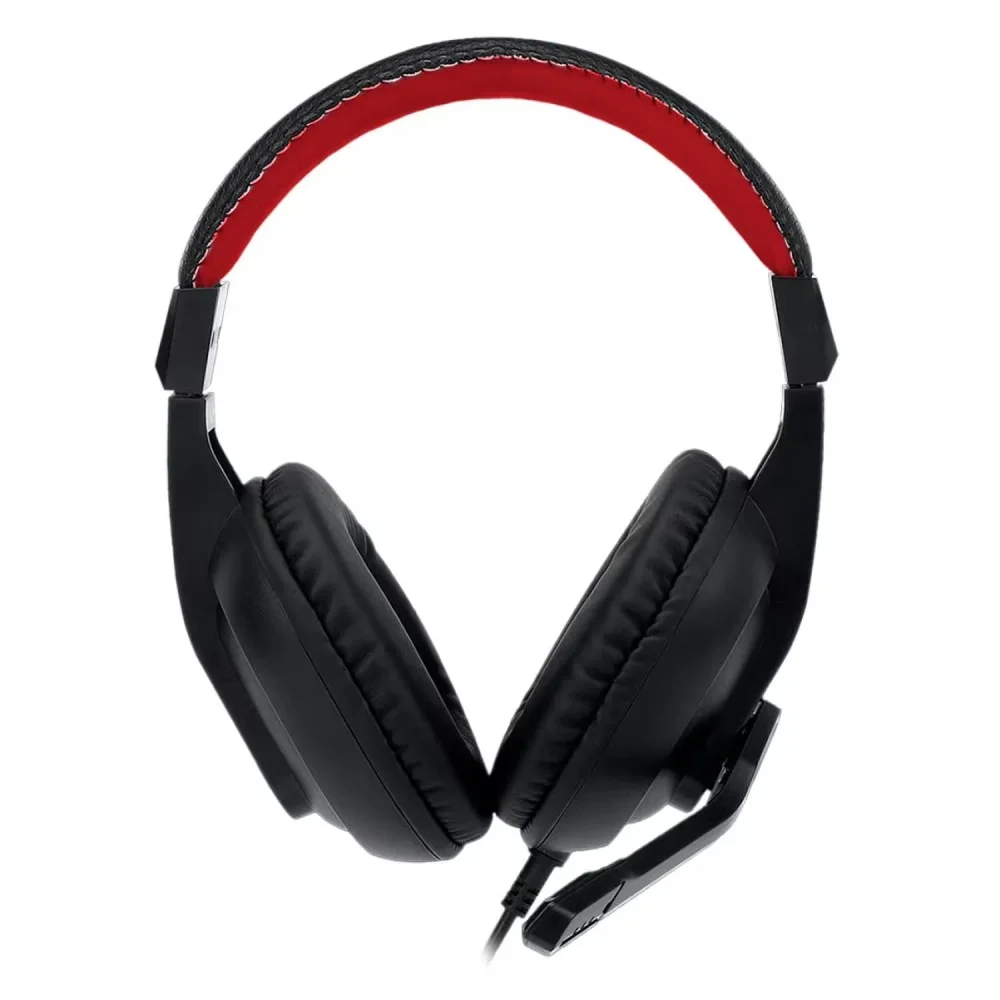 Imagem 5 de 5 do produto Headset Gamer Redragon Ares H120 P2 Com Adaptador 3.5mm Preto Com Microfone Ajustável Áudio Estéreo Confortável