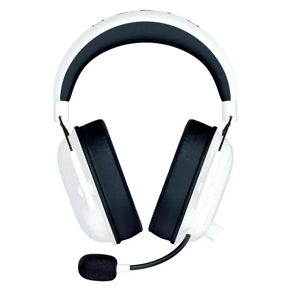 Headset Gamer Sem Fio Razer Blackshark V2 Hyperspeed Rz04-04960200-r3u1 Bluetooth 2.4ghz Microfone Branco