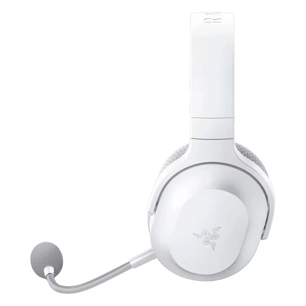 Imagem 3 de 3 do produto Headset Gamer Sem Fio Razer Barracuda X Rz04-04430200-r3u1 Bluetooth Usb-c Trifocus 7.1 Branco Microfone Desmontável