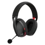 Headset Gamer Redragon Ire Pro H848 Wireless Tri-mode Bluetooth 2.4ghz Usb Preto Surround Áudio Microfone Removível