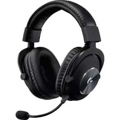 Headset Gamer Logitech G Pro X Com Fio 981-000817 Surround 7.1 Driver Pro-g 50mm Microfone Blue Vo!ce Preto