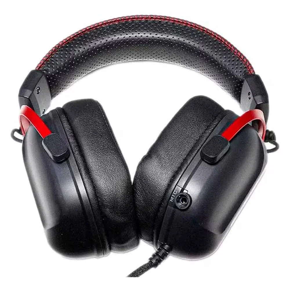Imagem 4 de 4 do produto Headset Gamer Redragon Cybill H312 Usb RGB Som Surround 7.1 Microfone Com Redução De Ruído Preto PC Ps4 XBOX