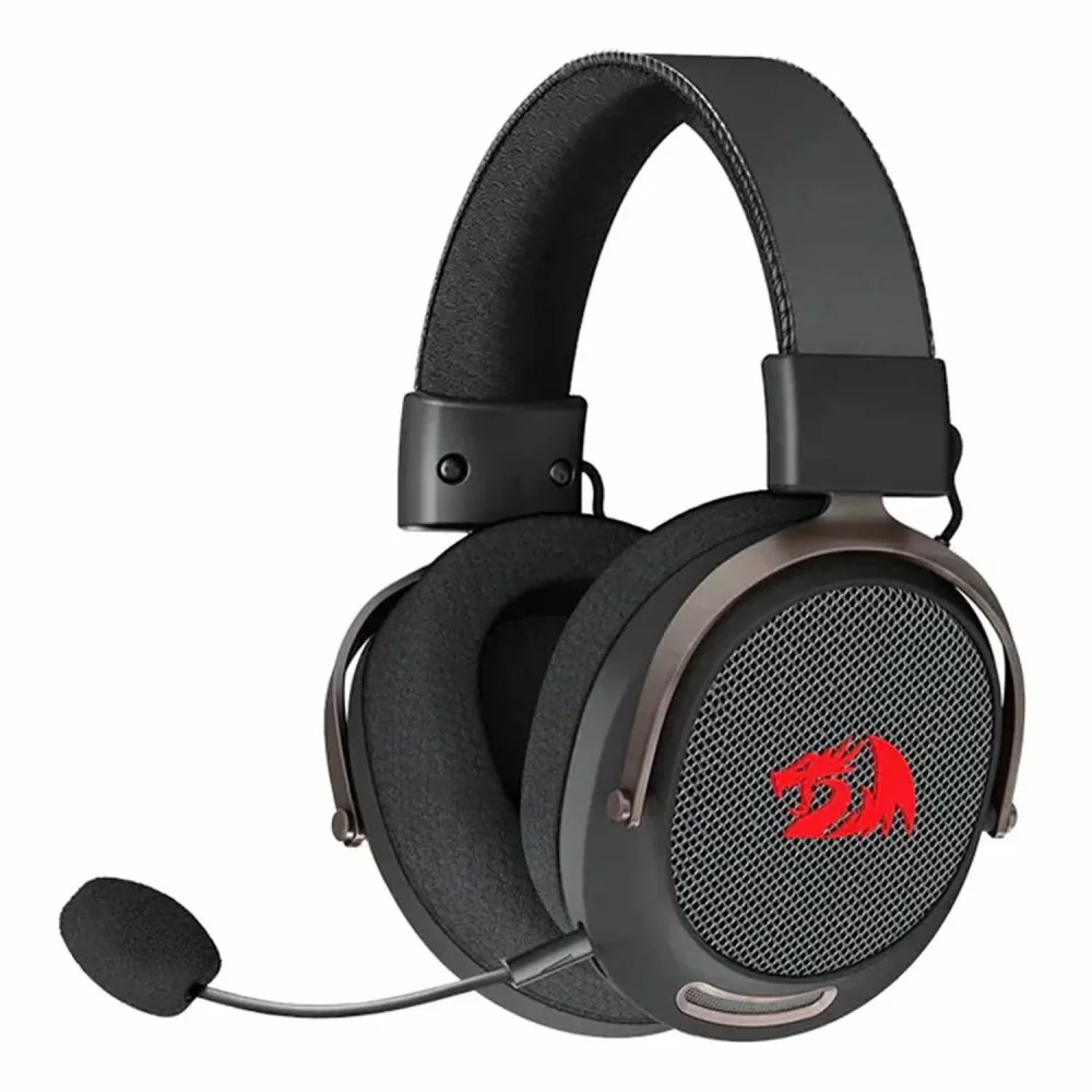 Headset Gamer Sem Fio Redragon Arrow H858 Wireless Preto 2.4ghz Usb Bateria Recarregável Microfone Embutido Surround Headset Gamer Sem Fio Redragon Arrow H858 Wireless Preto 2.4ghz Usb Bateria Recarregável Microfone Embutido Surround