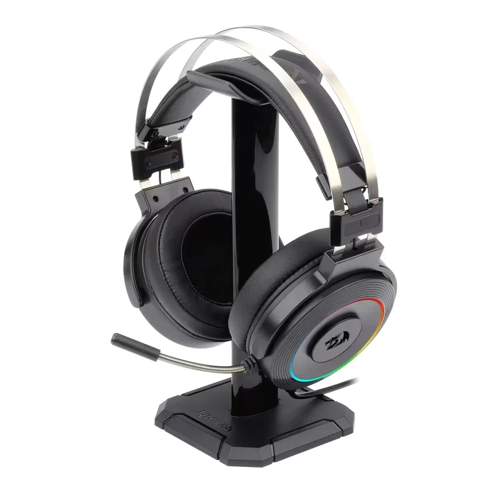 Headset Gamer Redragon Lamia 2 H320-RGB-1 Usb Virtual 7.1 Surround RGB Microfone Ajustável Preto Headset Gamer Redragon Lamia 2 H320-RGB-1 Usb Virtual 7.1 Surround RGB Microfone Ajustável Preto