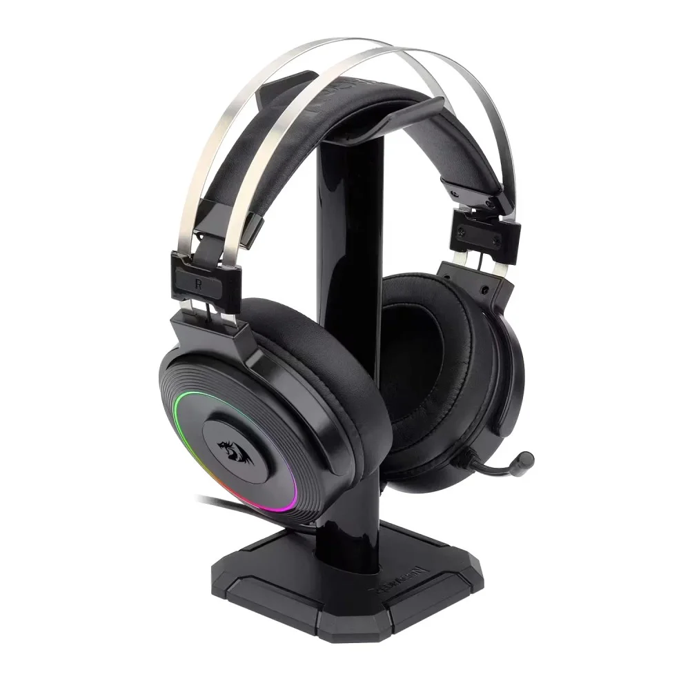 Headset Gamer Redragon Lamia 2 H320-RGB-1 Usb Virtual 7.1 Surround RGB Microfone Ajustável Preto Headset Gamer Redragon Lamia 2 H320-RGB-1 Usb Virtual 7.1 Surround RGB Microfone Ajustável Preto