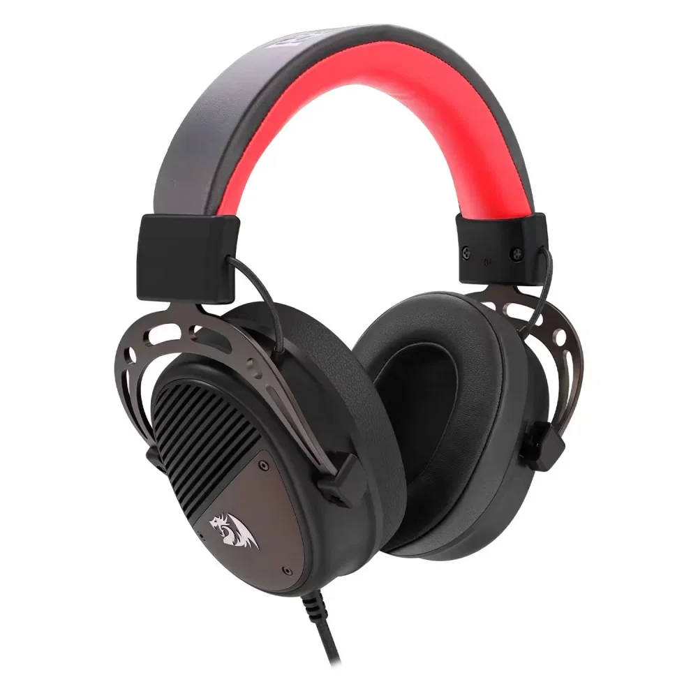 Imagem 3 de 5 do produto Headset Gamer Redragon H730 Thoridal Usb Preto 7.1 Surround Microfone Com Redução De Ruído RGB Iluminação Confortável