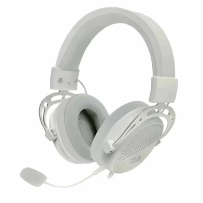 Headset Gamer Redragon H730w Thoridal Usb 7.1 Surround Microfone RGB Branco Fone De Ouvido Com Fio PC Gamer