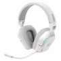 Headset Gamer Sem Fio Redragon Mira H868w Branco Tri-mode Bluetooth 2.4ghz Usb Microfone RGB Surround