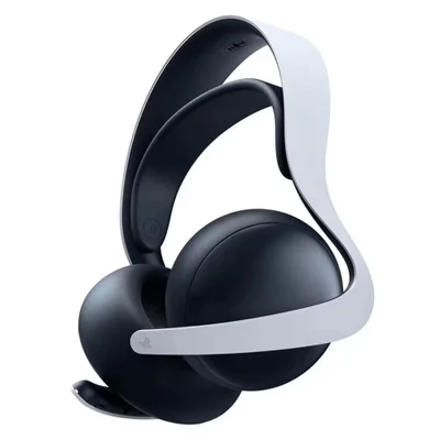Headset Gamer Sony Pulse Elite Wireless Para Ps5 Playstation Branco Áudio 3d Planar Magnético Microfone Retrátil Cancelamento Ruído Ai