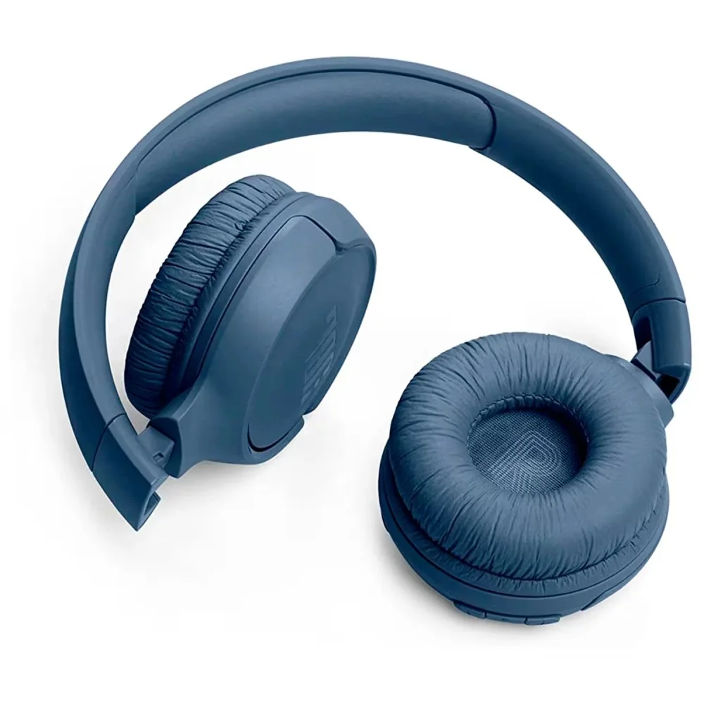 Imagem 2 de 3 do produto Fone De Ouvido Sem Fio Jbl Tune 520bt Bluetooth 5.3 Pure Bass Microfone 57h Bateria Azul