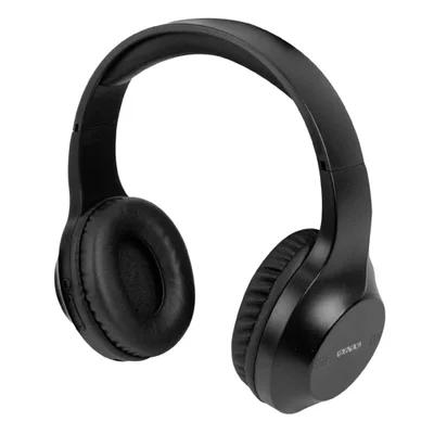 Fone De Ouvido Sem Fio Satellite Ae-868b Bluetooth Microfone Integrado Bateria Recarregável Confortável Preto