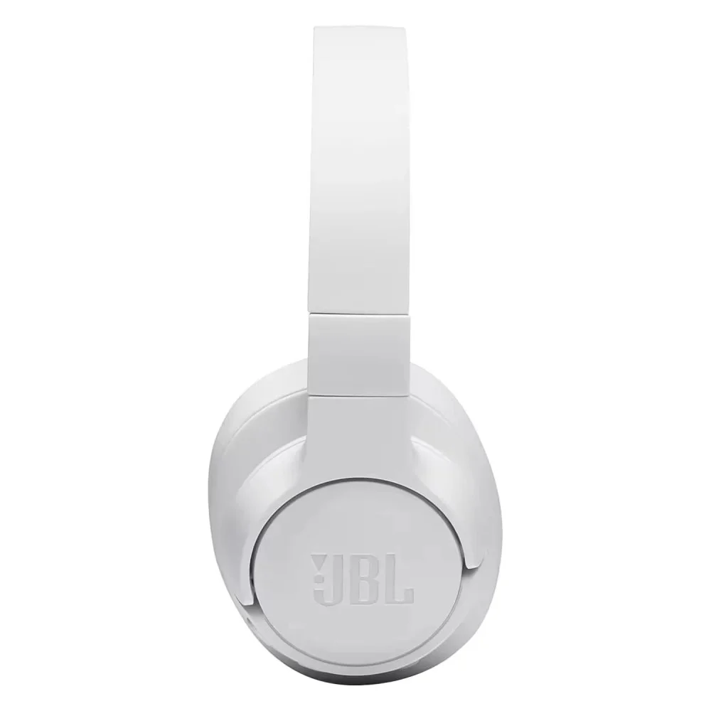 Imagem 3 de 4 do produto Fone De Ouvido Sem Fio Jbl Tune T720bt Bluetooth 5.3 Pure Bass Dobrável Microfone 76h Bateria Branco