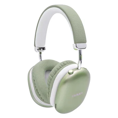 Fone De Ouvido Sem Fio Satellite Ae-9037 Bluetooth Headphone Microfone Bateria Recarregável Verde
