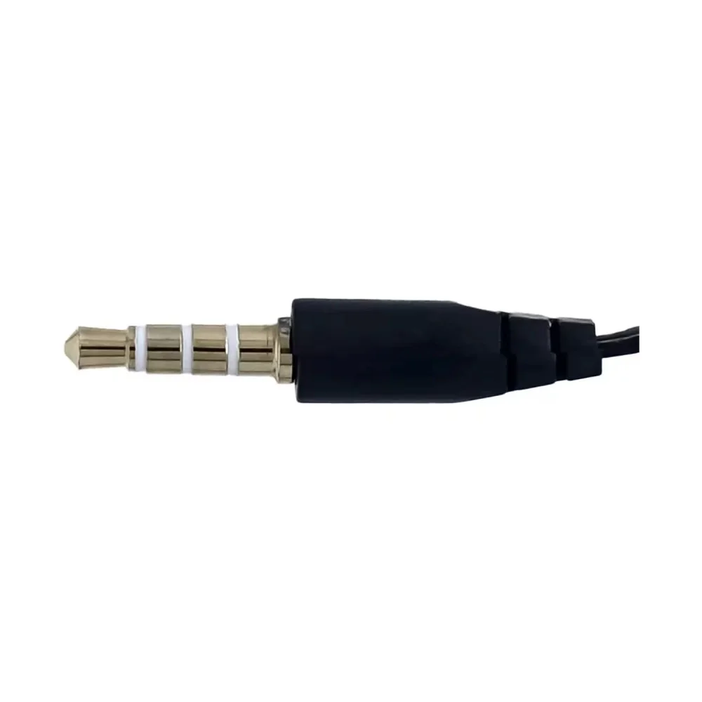Imagem 4 de 4 do produto Headset Gamer Satellite Ae-219 P2 3.5mm Com Microfone Conector Estéreo Áudio PC Ps4 XBOX Preto