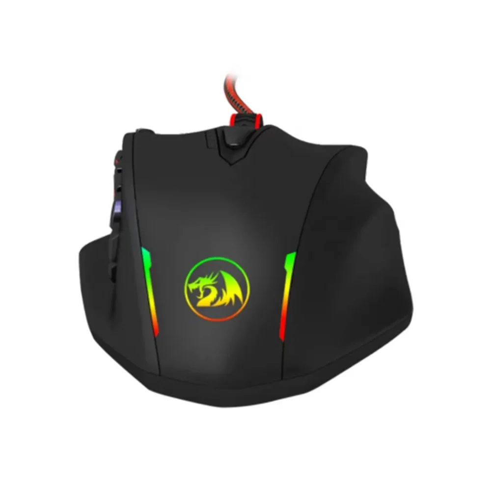 Imagem 5 de 5 do produto Mouse Gamer Redragon Impact M908 12400 Dpi RGB Usb 18 Botões Programáveis Sensor Pixart Preto