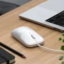Mouse Com Fio Satechi Slim Lx Wired Mn25sth08 Ergonômico Usb-c Design Fino Alumínio Precisão Alta Performance Prata Compatível Mac WINDOWS