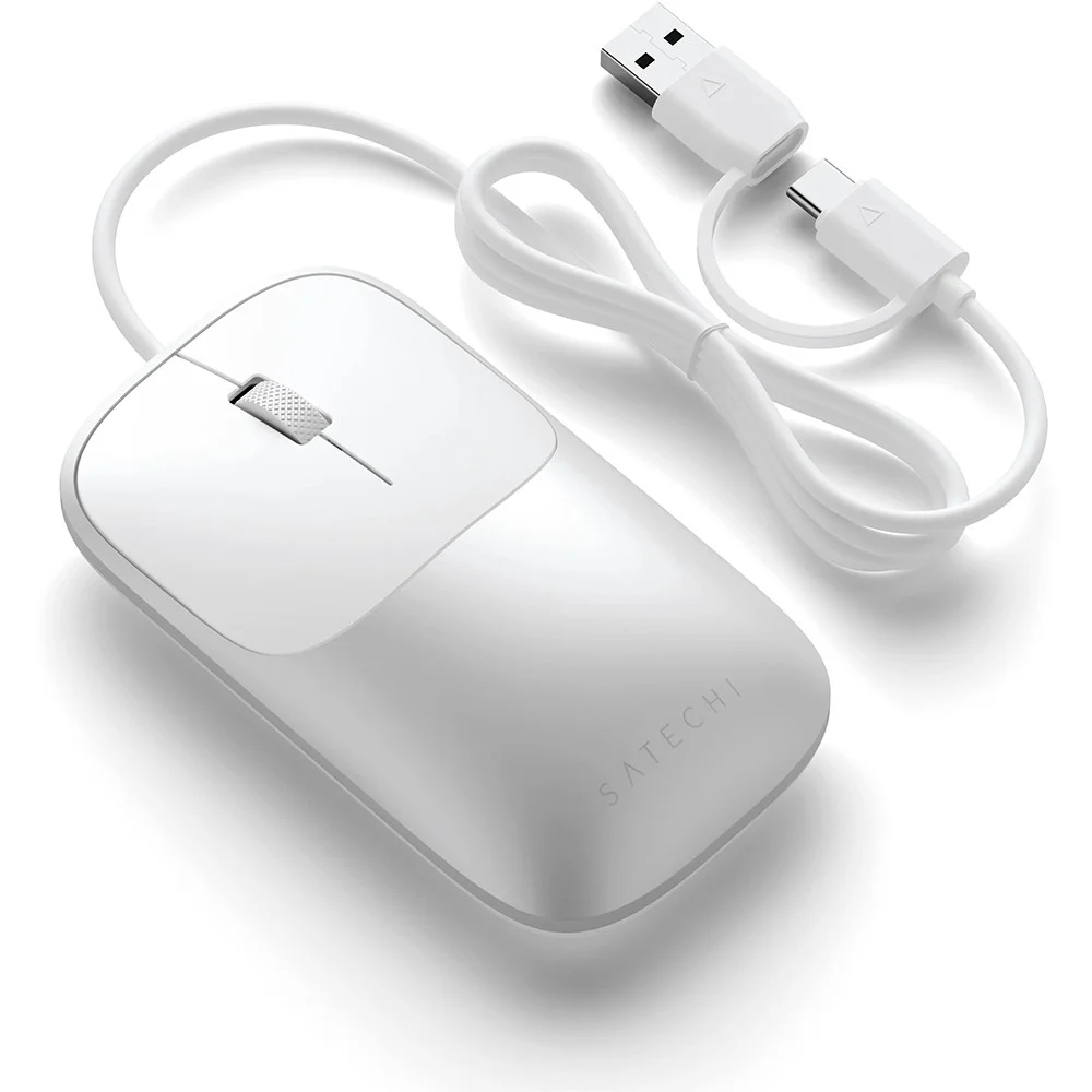 Mouse Com Fio Satechi Slim Lx Wired Mn25sth08 Ergonômico Usb-c Design Fino Alumínio Precisão Alta Performance Prata Compatível Mac WINDOWS Mouse Com Fio Satechi Slim Lx Wired Mn25sth08 Ergonômico Usb-c Design Fino Alumínio Precisão Alta Performance Prata Compatível Mac WINDOWS