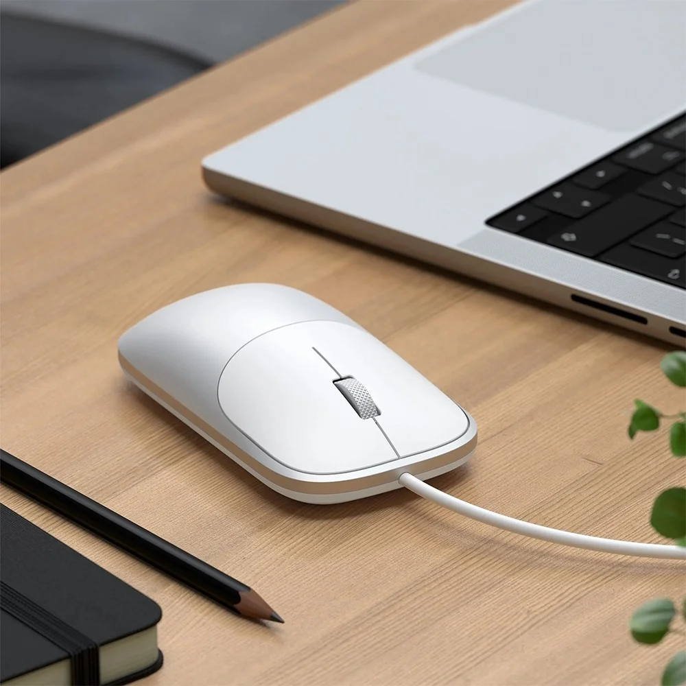 Mouse Com Fio Satechi Slim Lx Wired Mn25sth08 Ergonômico Usb-c Design Fino Alumínio Precisão Alta Performance Prata Compatível Mac WINDOWS Mouse Com Fio Satechi Slim Lx Wired Mn25sth08 Ergonômico Usb-c Design Fino Alumínio Precisão Alta Performance Prata Compatível Mac WINDOWS