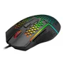 Mouse Gamer Redragon Reaping M987-k 12400 Dpi Usb RGB Preto Sensor Pixart Leve Com Fio Ergonômico