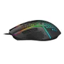 Mouse Gamer Redragon Reaping M987-k 12400 Dpi Usb RGB Preto Sensor Pixart Leve Com Fio Ergonômico