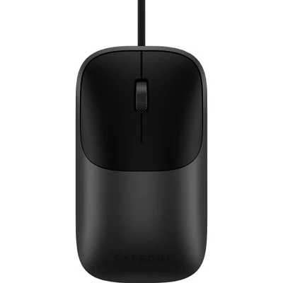 Mouse Com Fio Satechi Slim Lx Wired Mn25sth08 Ergonômico Usb-c Design Fino Preciso Compatível Mac WINDOWS Space Black