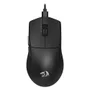 Mouse Gamer Redragon K1ng 1km724p 12400 Dpi Usb-c Preto Sensor Óptico RGB Ergonômico Leve Profissional