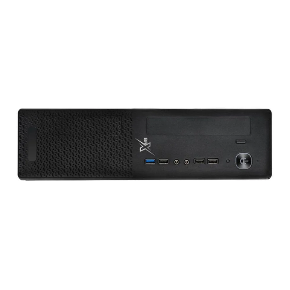 Imagem 4 de 5 do produto Gabinete Office Br-x Slim Sff Micro Atx-mini-itx Aço Com Trava De Segurança Preto