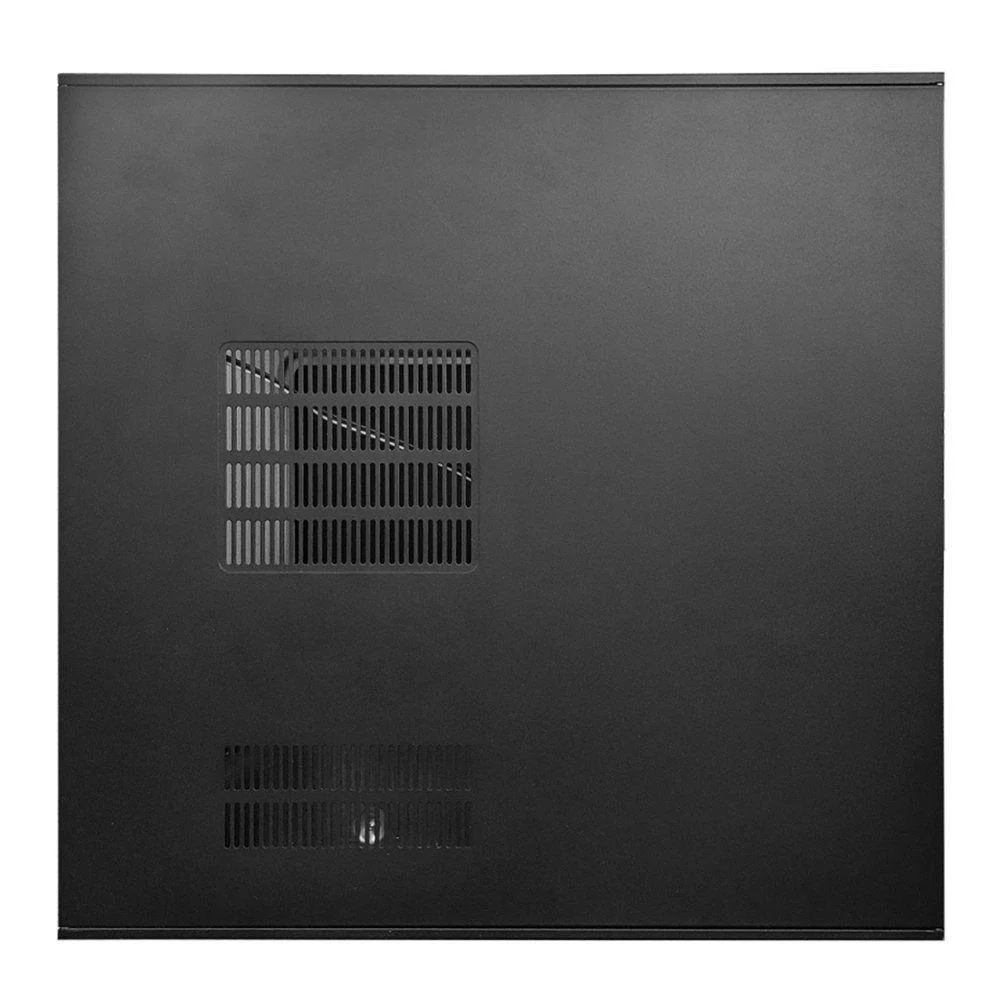 Imagem 5 de 5 do produto Gabinete Office Br-x Slim Sff Micro Atx-mini-itx Aço Com Trava De Segurança Preto