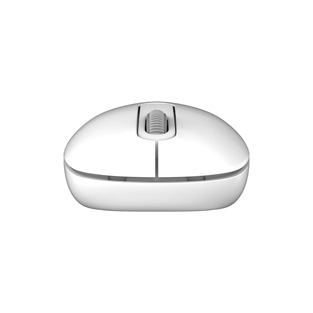 Imagem 4 de 5 do produto Mouse Sem Fio Soft Silent Click Branco 1200dpi - Wireless 2.4ghz - Mssc12wb