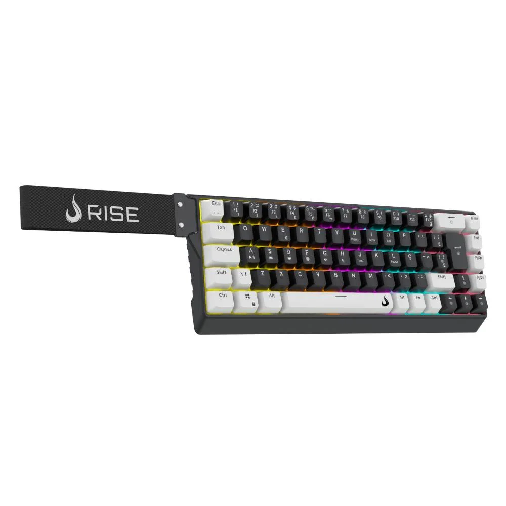Imagem 4 de 5 do produto Teclado Mecânico Gamer Rise Mode Vektor Pro ARGB Abnt2 Switch Magnético Rise Core - Rm-tcm-vkt-mgn-bw