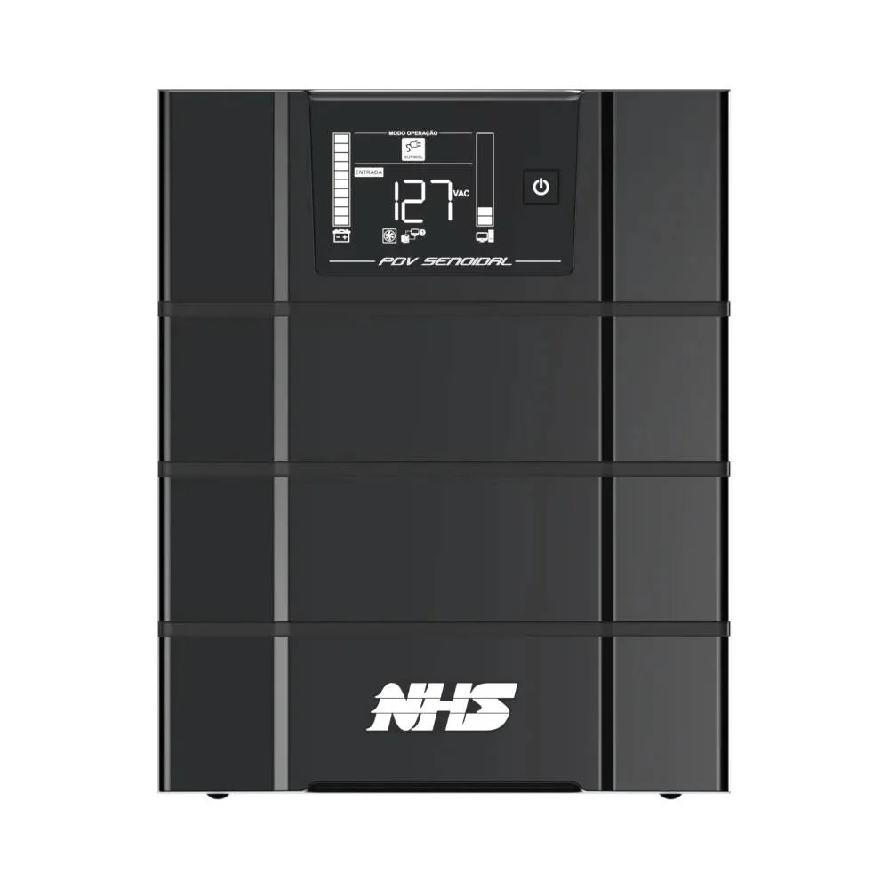 Nobreak Nhs Premium Senoidal Pdv Giii 1000va Ent Bivolt Sai 120v Ou Conf.220v 3x7ah 36v 8 Tomadas - 91.a1.010100 Nobreak Nhs Premium Senoidal Pdv Giii 1000va Ent Bivolt Sai 120v Ou Conf.220v 3x7ah 36v 8 Tomadas - 91.a1.010100