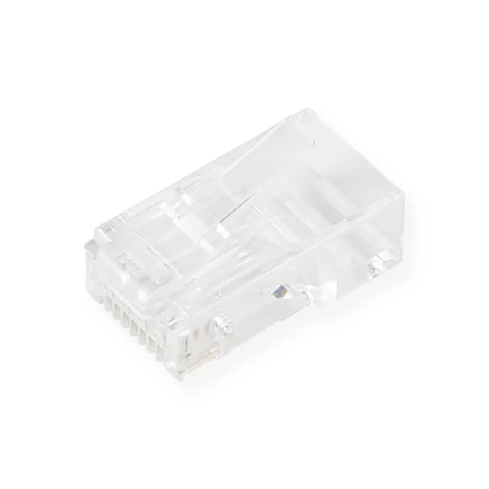 Imagem 2 de 4 do produto Conector Rj45 Plus Cable Cat.6 La-cat6 C/ 100 Peças