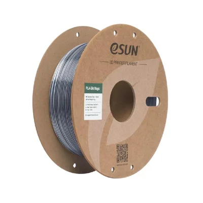 Filamento Esun Pla Magic Prata Preto 1,75mm 1kg Carretel