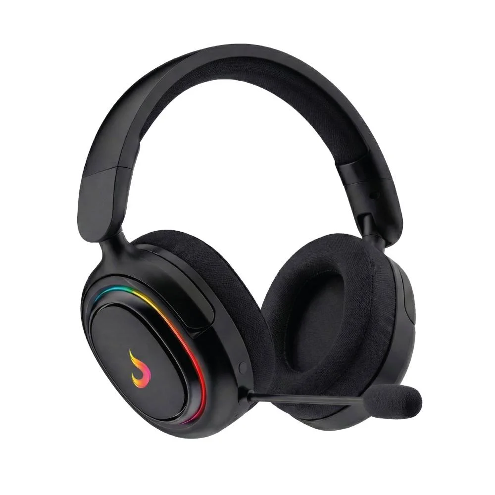 Imagem 3 de 3 do produto Kit Gamer Rise Mode Ghost RGB Teclado Mecânico ABNT2 Mouse 12000DPI Headset 7.1 - RM-GGHT-FB