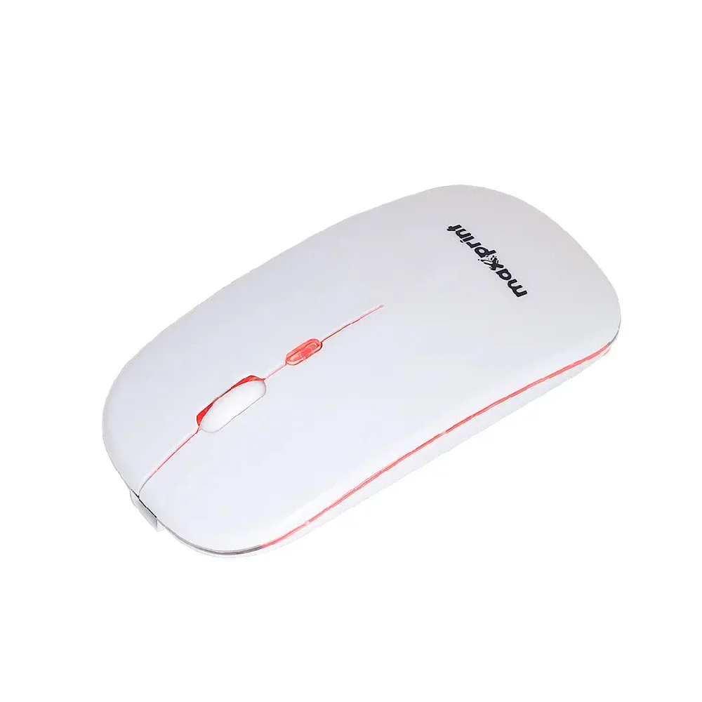 Imagem 2 de 4 do produto Mouse Maxprint Croma 4 Botões S/fio 1600dpi Rainbow Branco