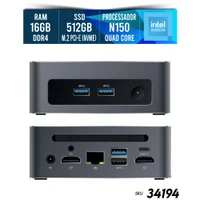 Mini PC NTC 14N1501103 Intel Processor N150 Intel