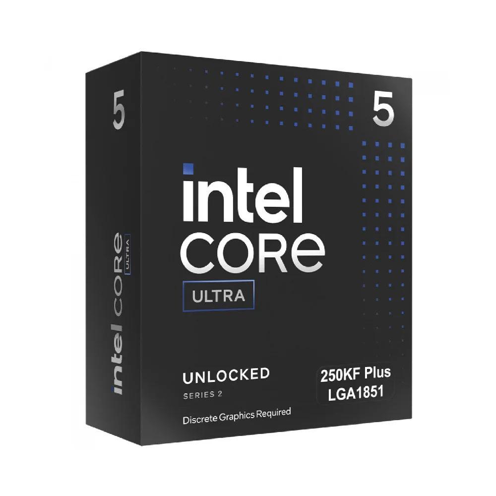 Processador Intel Core Ultra 5-250kf Plus Arrow Lake LGA 1851 20cores 20 Threads 3.6 Ghz 5.4 Ghz Turbo 30mb Cache