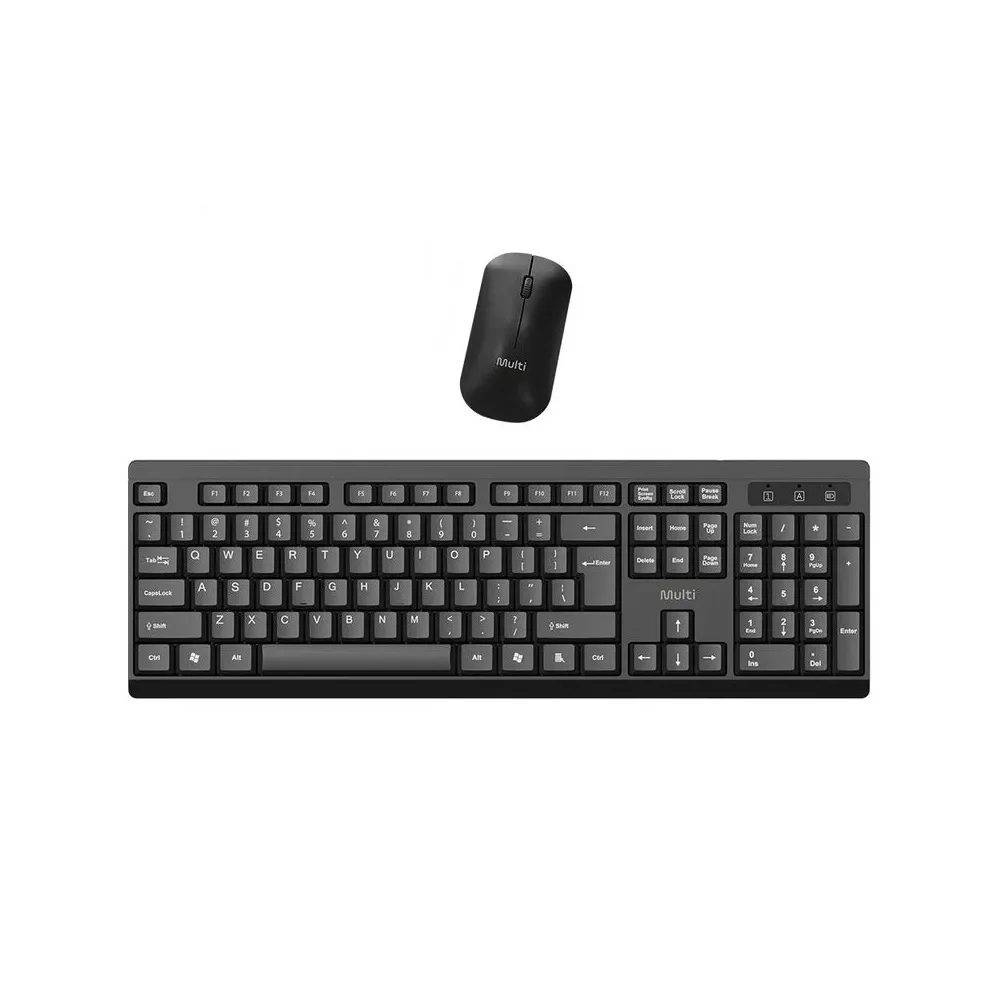 Imagem 3 de 5 do produto Kit Teclado E Mouse Multilaser Cf600 Wireless - Tc670