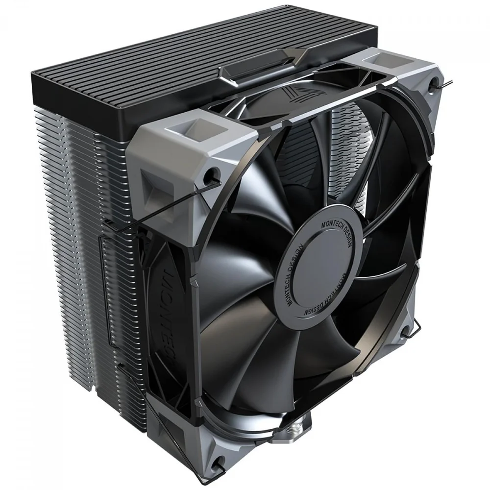 Imagem 2 de 4 do produto Cooler Para Processador Montech Nx400, 120mm, Intel-amd, Preto