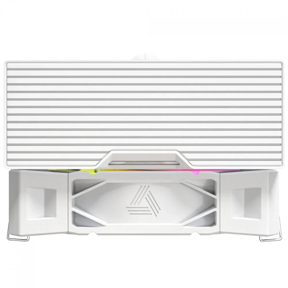 Imagem 4 de 5 do produto Cooler Para Processador Montech Nx400 ARGB White, 120mm, Intel-amd, Branco, Nx400 ARGB White