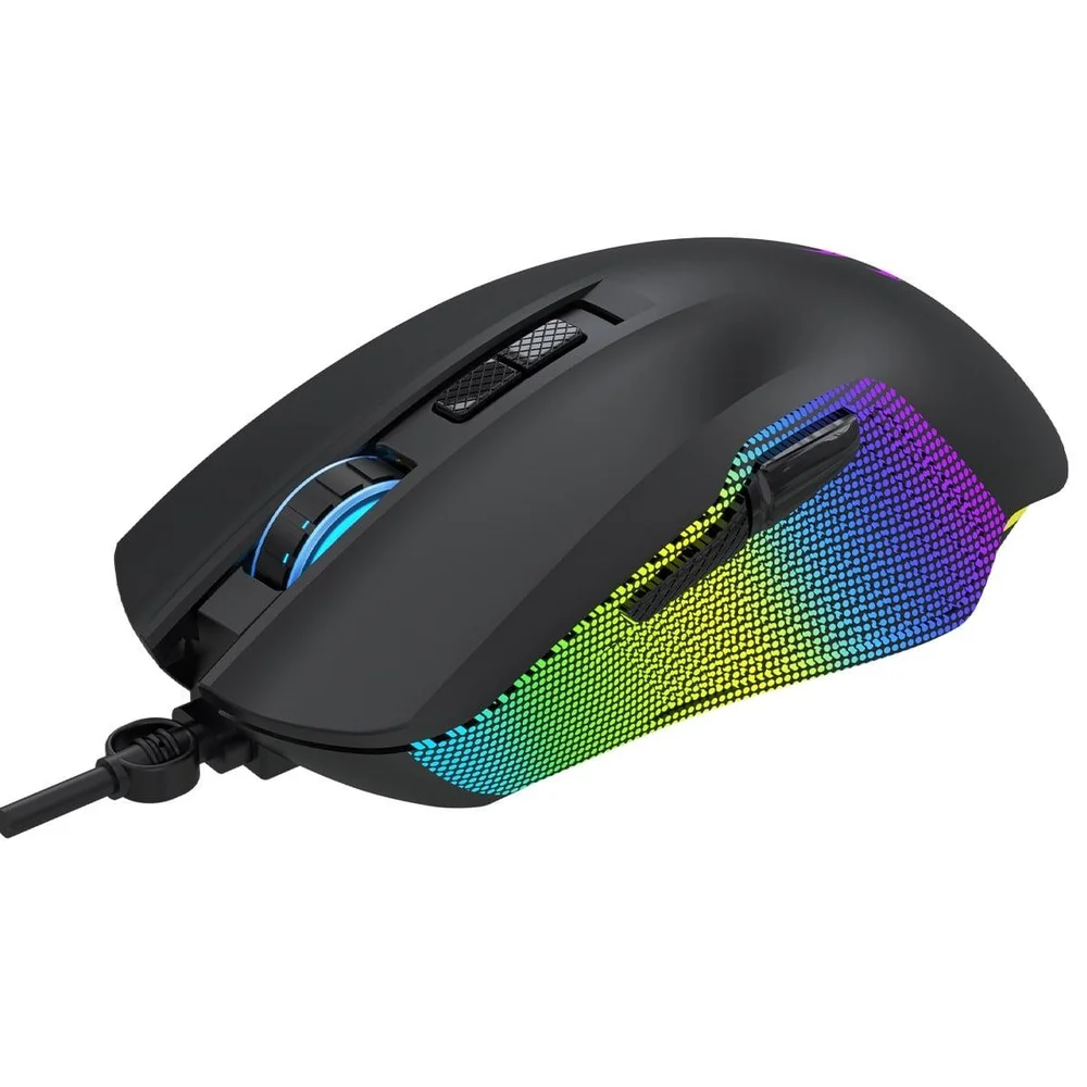 Imagem 3 de 5 do produto Mouse Gamer Rise Mode Nova 02, RGB, 7200 Dpi, 6 Botões, Preto, Rm-mg-nv02-fb