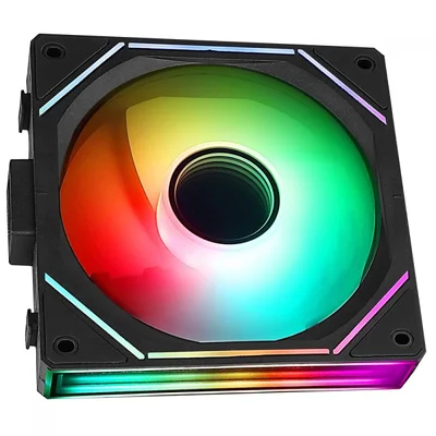 Cooler Para Gabinete Rise Mode Magneto Pro, ARGB, 120mm, Pwm, Preto, Rm-maproi-aRGB-b