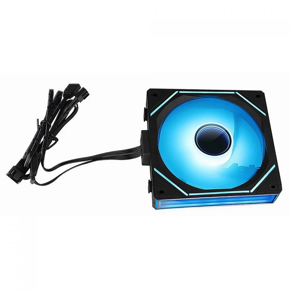 Imagem 3 de 4 do produto Cooler Para Gabinete Rise Mode Magneto Pro, ARGB, 120mm, Pwm, Preto, Rm-maproi-aRGB-b