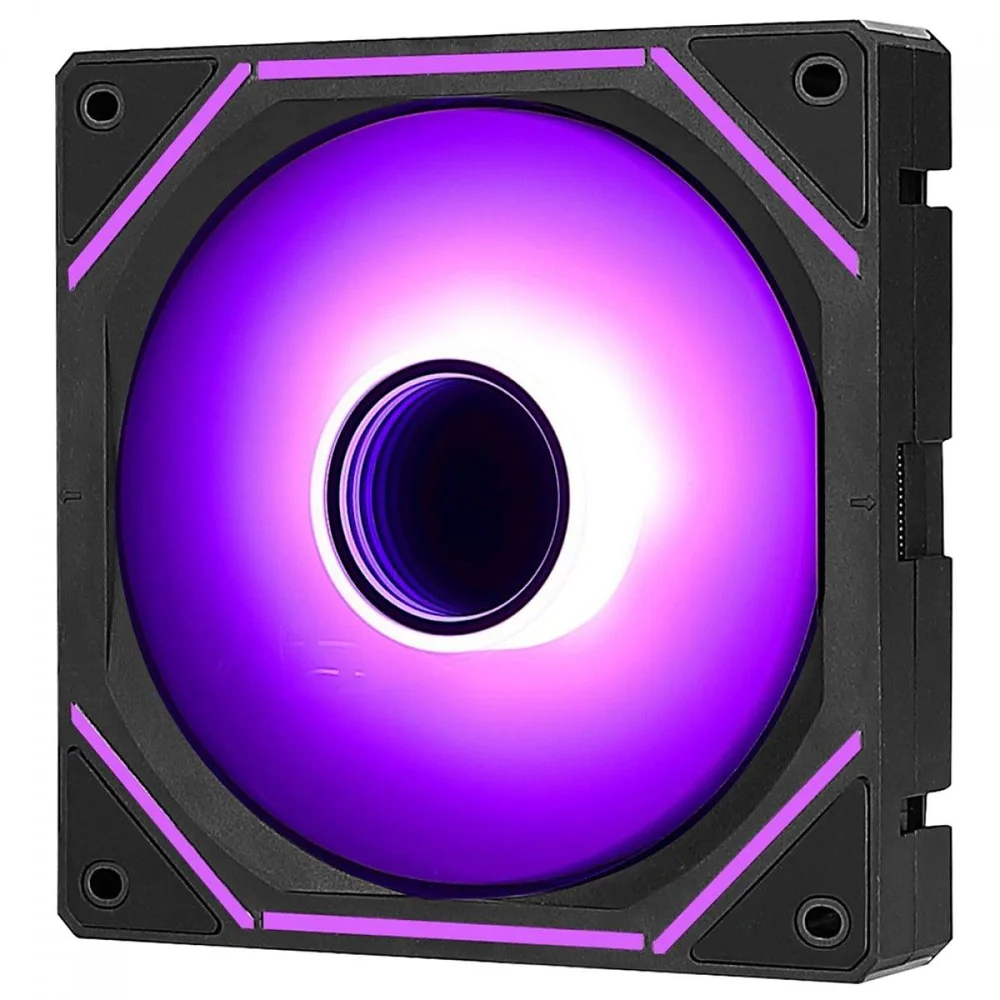 Imagem 2 de 4 do produto Cooler Para Gabinete Rise Mode Magneto Pro Reverse, ARGB, 120mm, Pwm, Preto, Rm-maproi-aRGB-b-rv