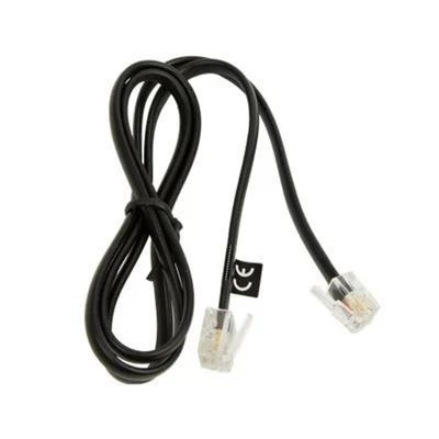 Cabo Conector Rj9 4p4c Rj6 6p4c 8800-00-101 Jabra