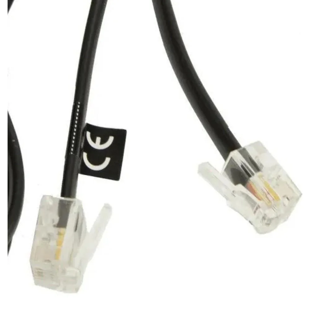 Imagem 3 de 4 do produto Cabo Conector Rj9 4p4c Rj6 6p4c 8800-00-101 Jabra