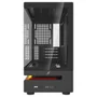 Gabinete Gamer Superframe Flow 500, RGB, Mid Tower, Vidro Temperado, M-atx, Sem Fans, Preto, Sf-cs-flw50msbnsf